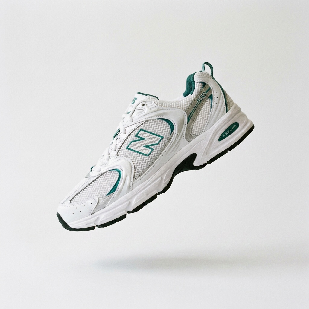 New Balance 530 MR530AB Sneaker Bianco Verde Unisex